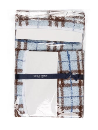 Burberry 2-Piece Face & Hand Towel Set