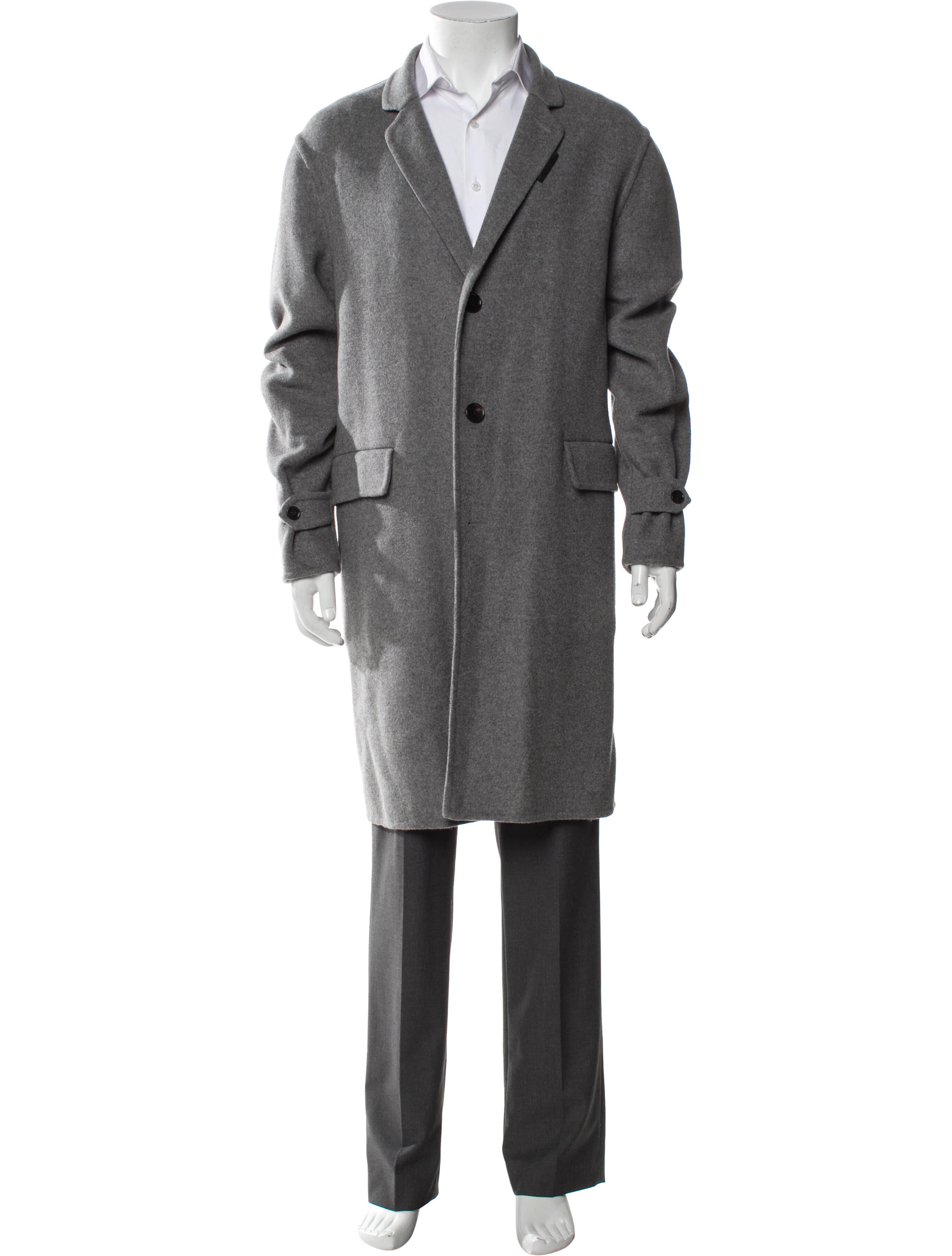 Burberry Virgin Wool Overcoat