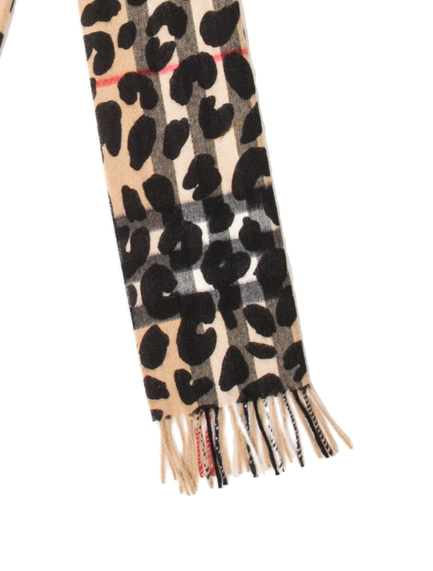 Burberry Merino Wool House Check Pattern Scarf