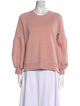 Burberry Crew Neck Long Sleeve Sweatshirt