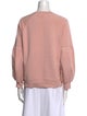 Burberry Crew Neck Long Sleeve Sweatshirt