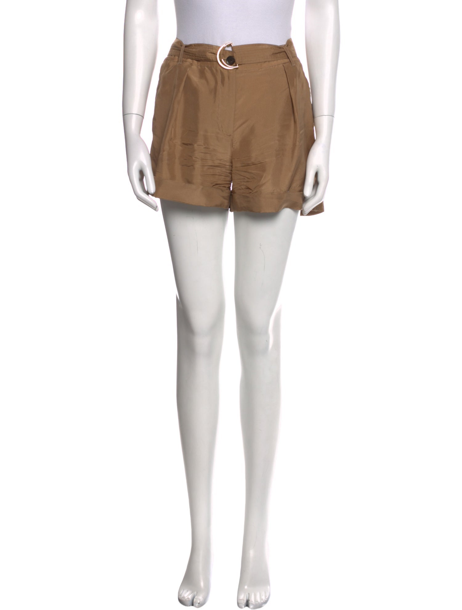 Burberry Silk Mini Shorts