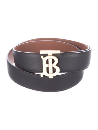 Burberry TB Monogram Leather Belt Kit