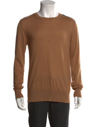 Burberry Crew Neck Long Sleeve Pullover