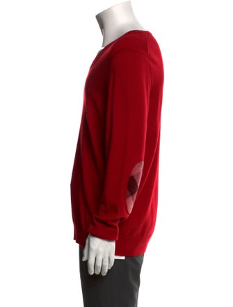 Burberry Nova Check Pattern Wool Pullover