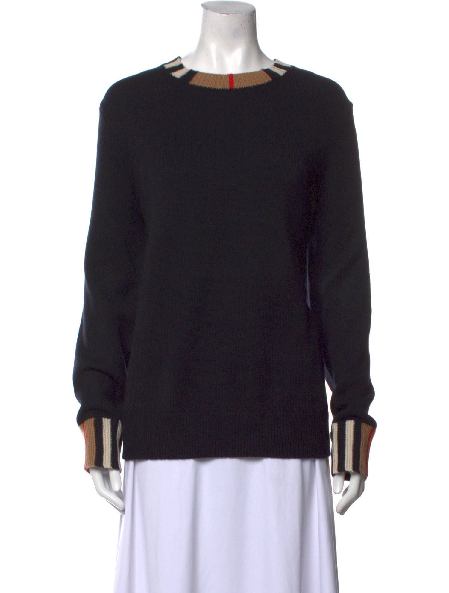 Burberry Cashmere Crew Neck Sweater