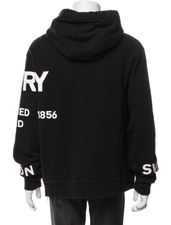 Burberry Graphic Print Crew Neck Hoodie