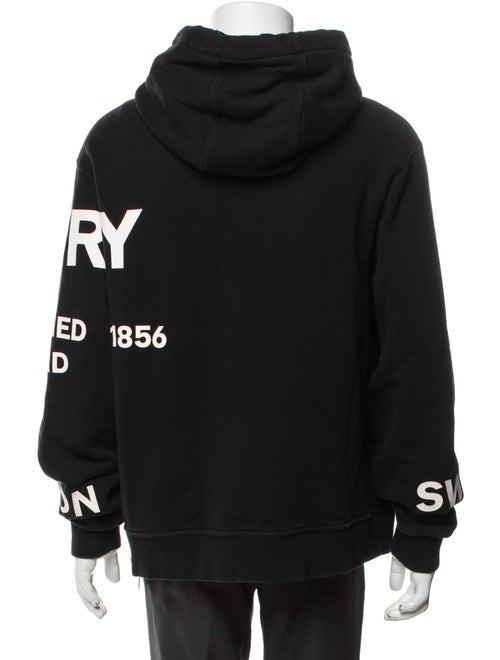 Burberry Graphic Print Crew Neck Hoodie