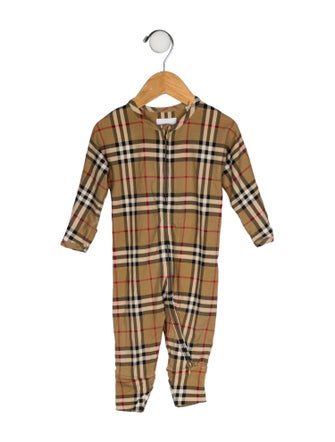 Burberry Check Print One Piece