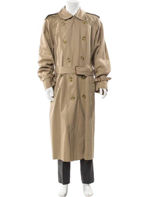 Burberry's House Check Pattern Trench Coat