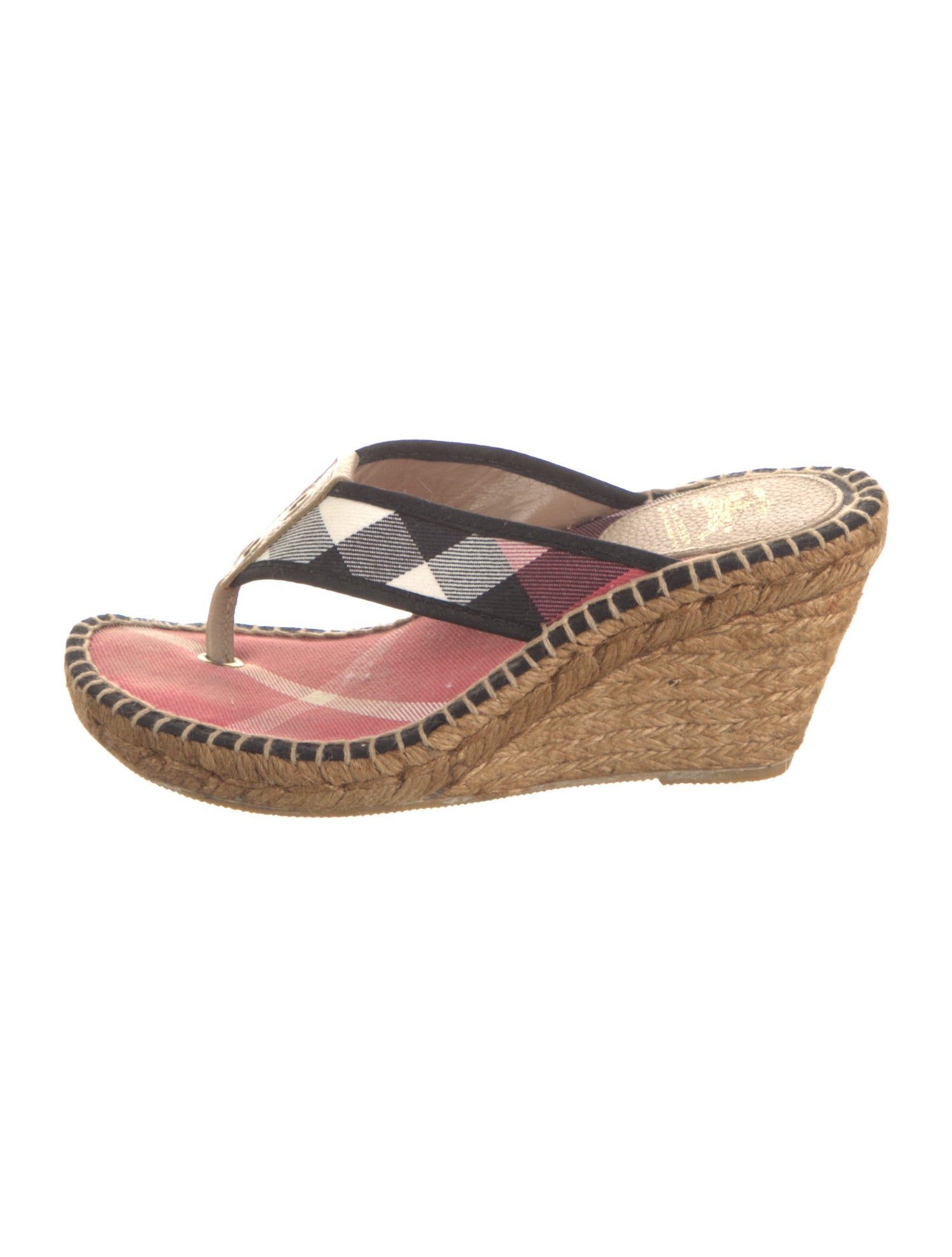 Burberry Prorsum Canvas Printed Espadrilles
