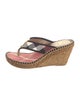 Burberry Prorsum Canvas Printed Espadrilles