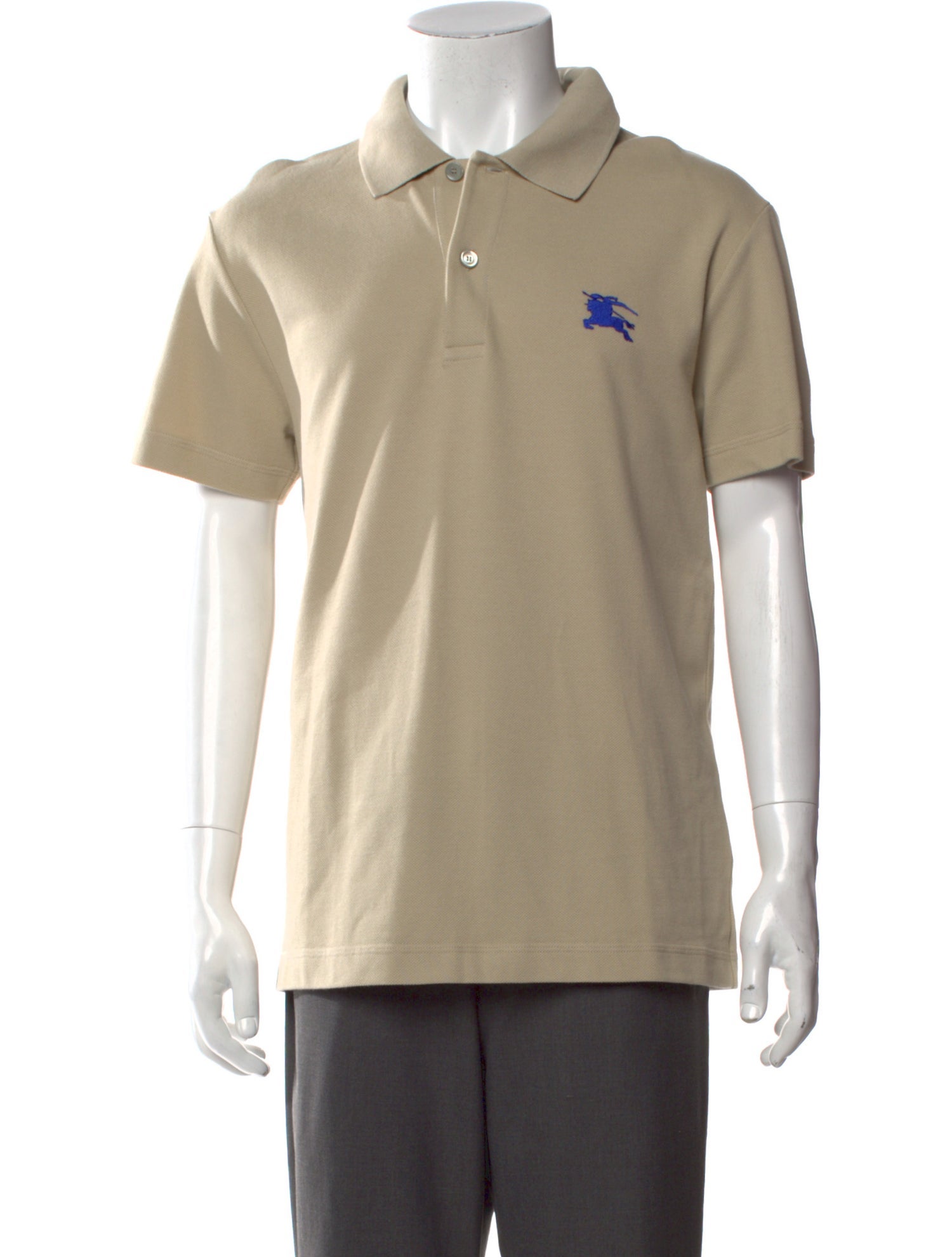Burberry Collar Short Sleeve Polo Shirt w/ Tags