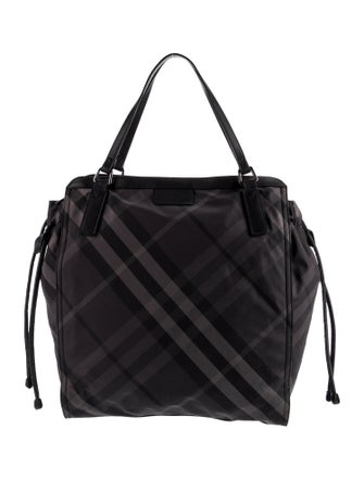 Burberry Smoked Check Tote