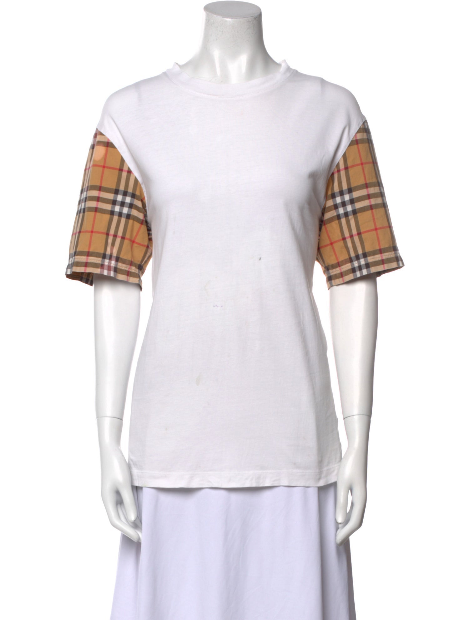 Burberry Graphic Print Scoop Neck T-Shirt