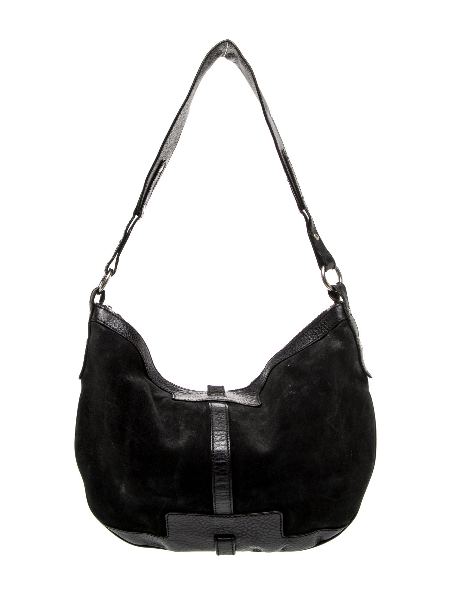 Burberry Suede Shoulder Bag