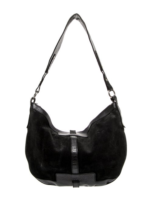 Burberry Suede Shoulder Bag