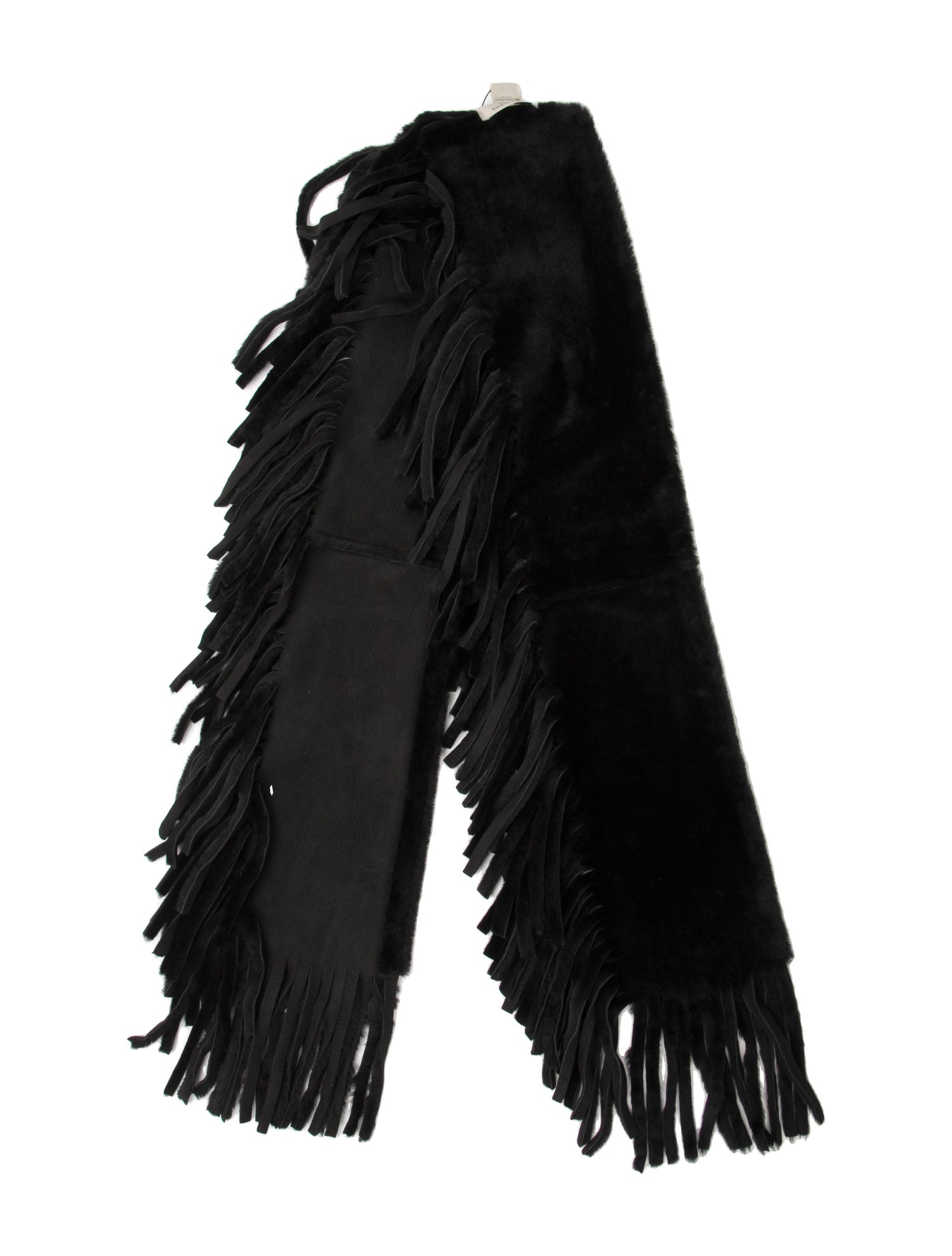 Burberry Shearling Scarf w/ Tags