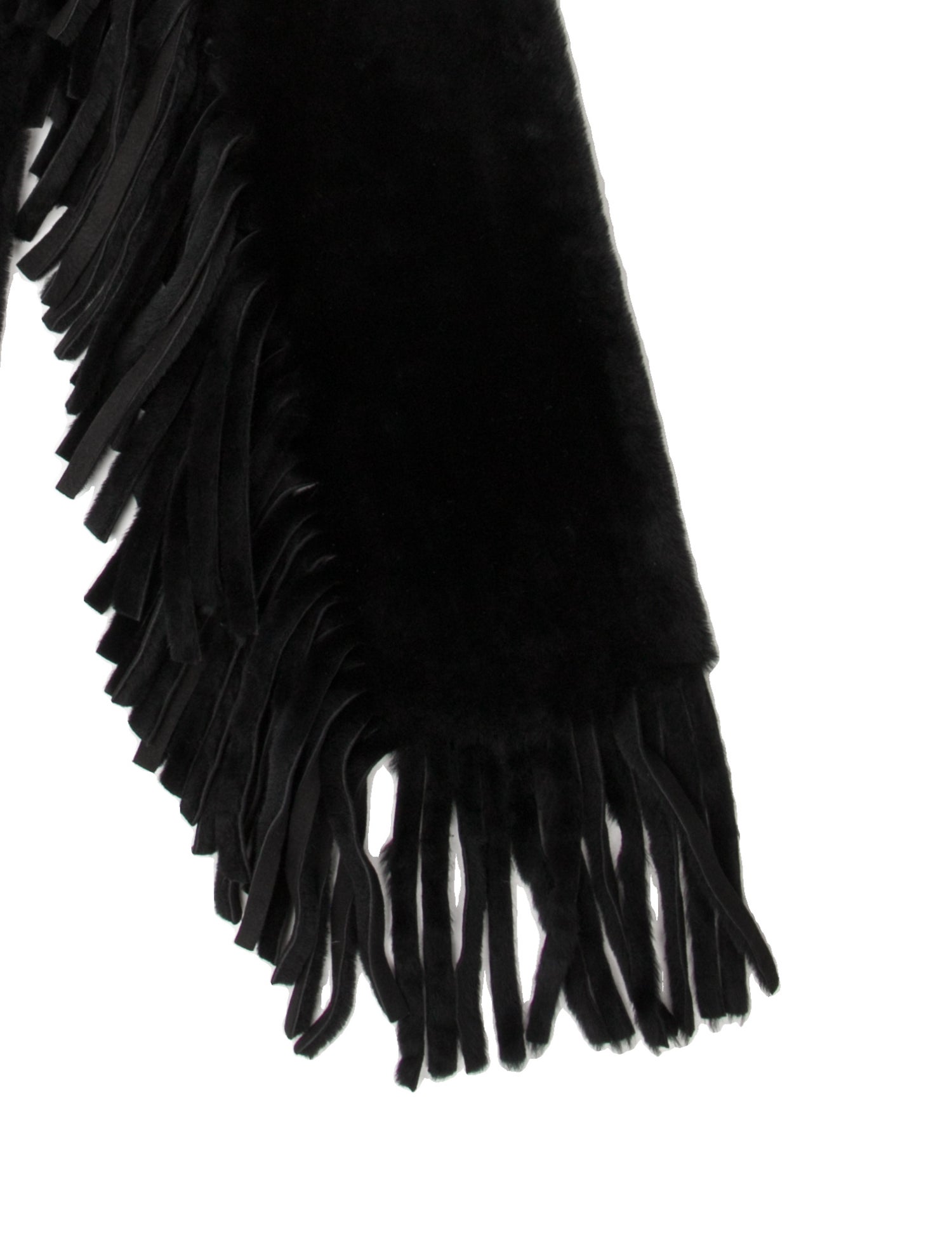 Burberry Shearling Scarf w/ Tags