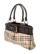 Burberry Haymarket Check Shoulder Bag