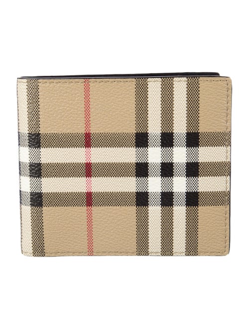 Burberry House Check Pattern Bifold Wallet