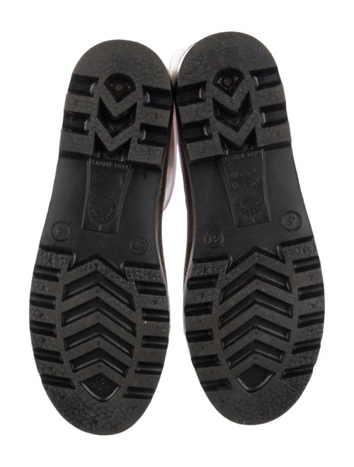 Burberry Rubber Plaid Print Rain Boots