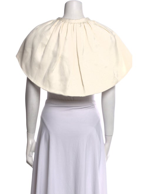 Burberry Crew Neck Short Sleeve Crop Top