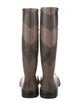 Burberry Rubber Printed Rain Boots