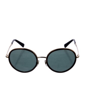 Valentino Round Tinted Sunglasses