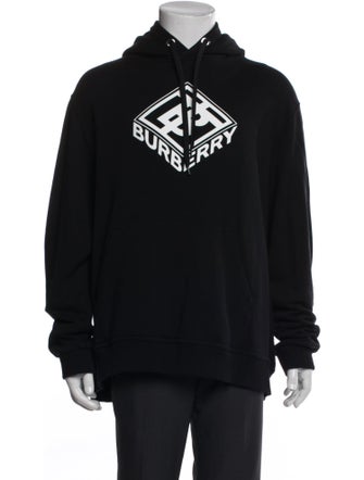 Burberry Graphic Print Crew Neck Hoodie