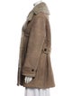 Burberry Prorsum Shearling Fur Coat