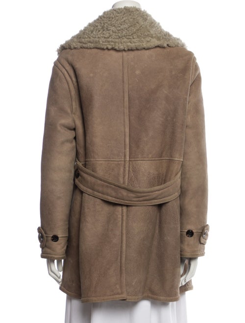 Burberry Prorsum Shearling Fur Coat