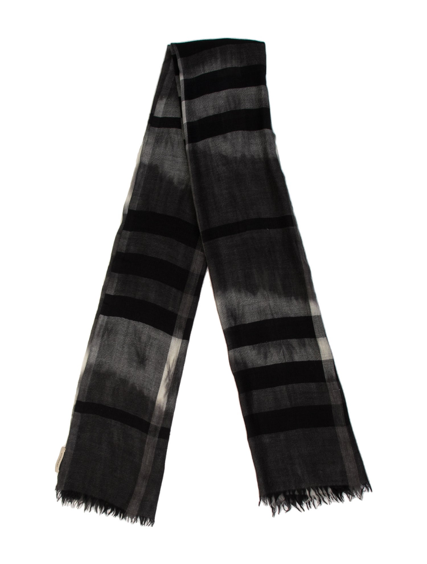 Burberry Cashmere House Check Pattern Scarf