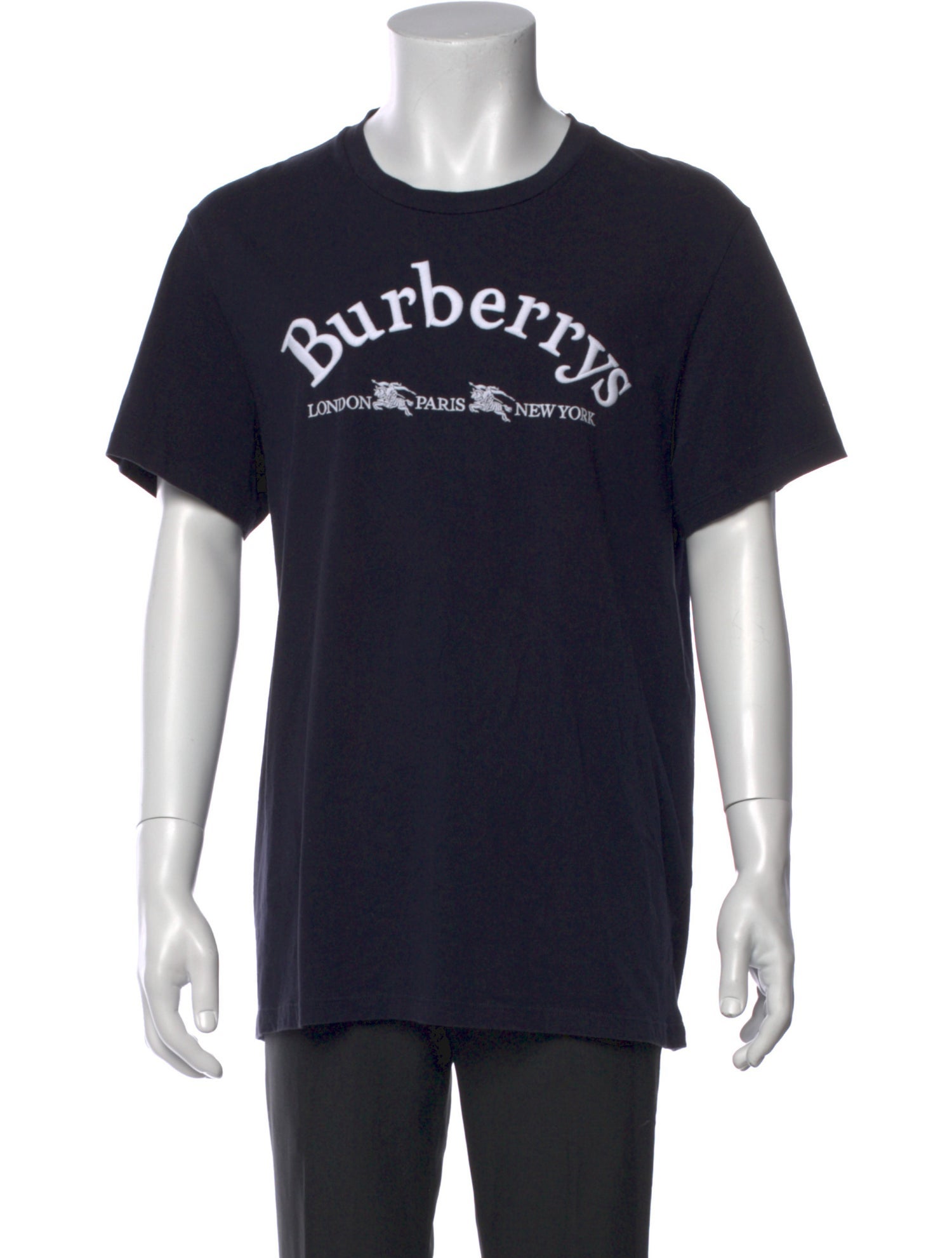Burberry Graphic Print Crew Neck T-Shirt