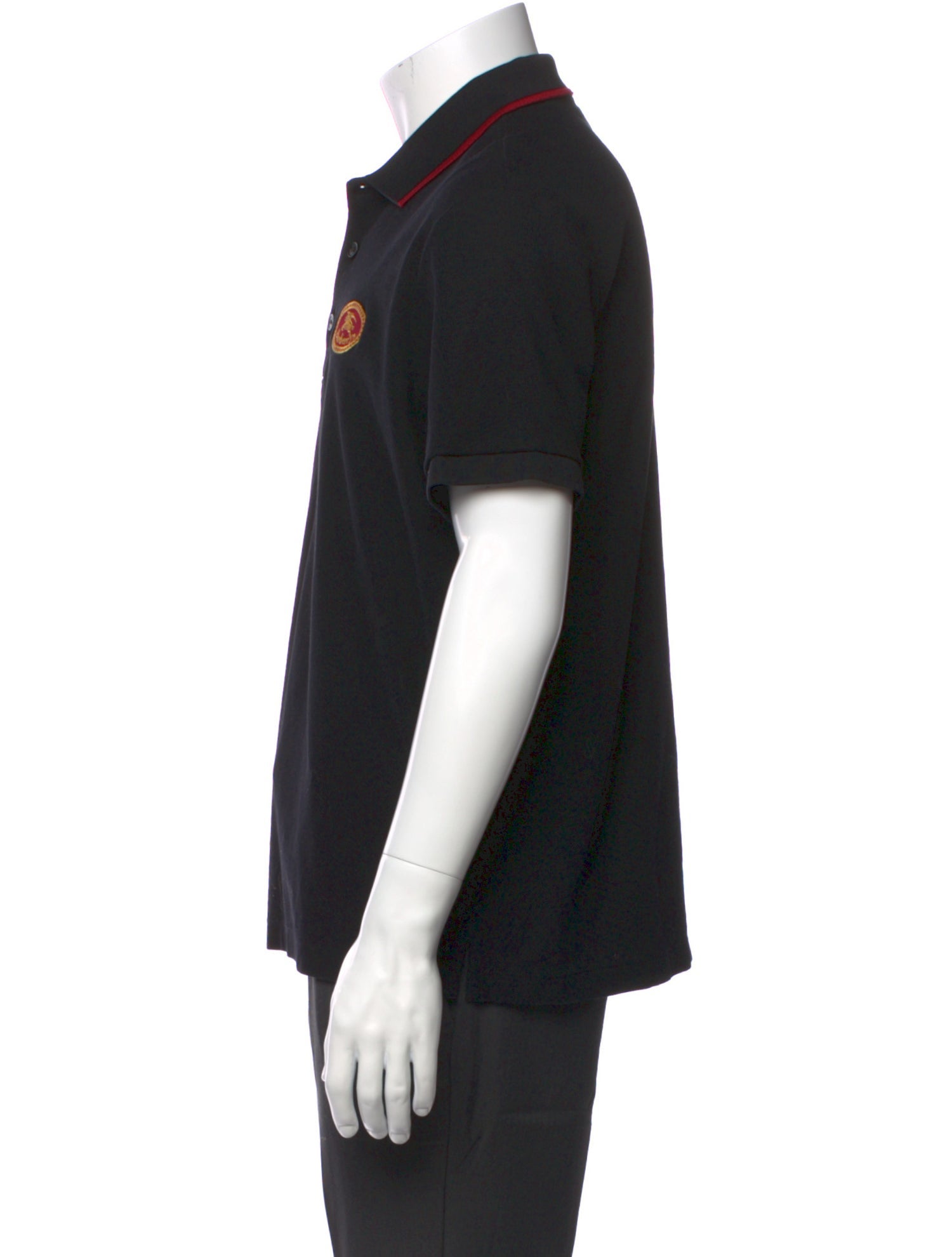 Burberry TB Monogram Collar Polo Shirt