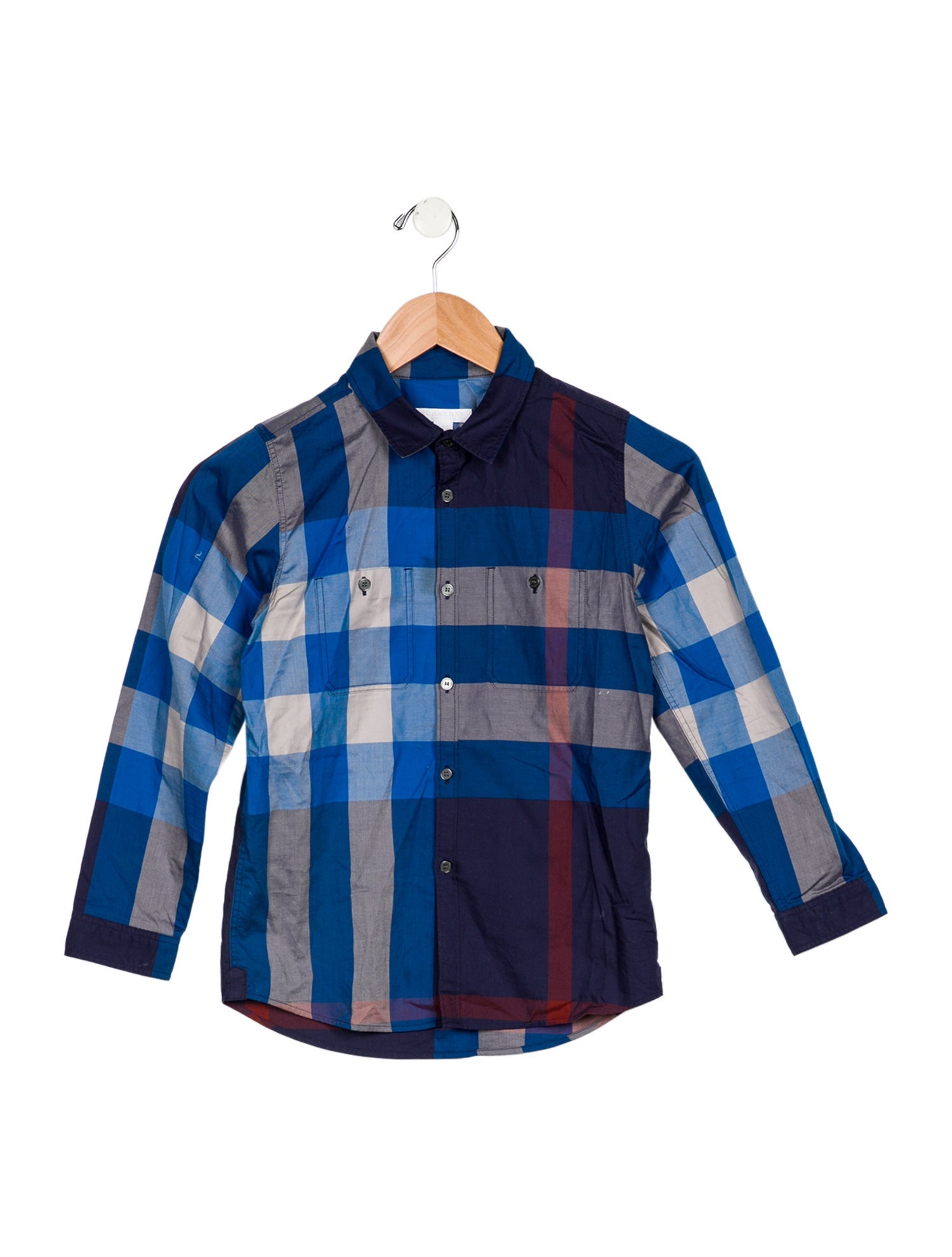 Burberry Boys' Long Sleeve Dress Shirt