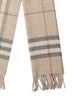 Burberry Cashmere Plaid Print Scarf