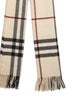 Burberry Cashmere Plaid Print Scarf