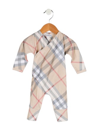 Burberry Woven Check One Piece
