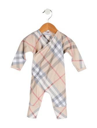 Burberry Woven Check One Piece