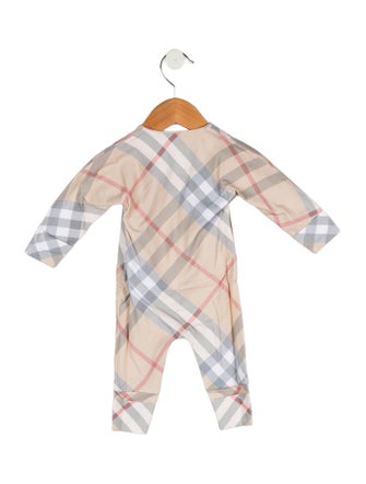 Burberry Woven Check One Piece