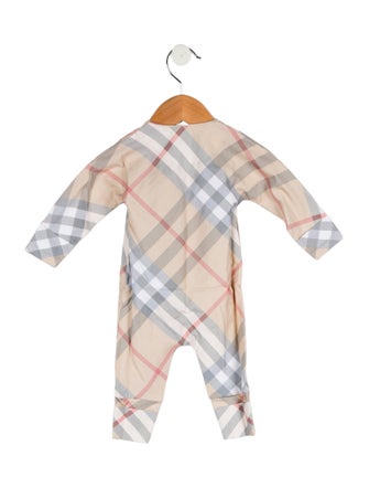 Burberry Woven Check One Piece