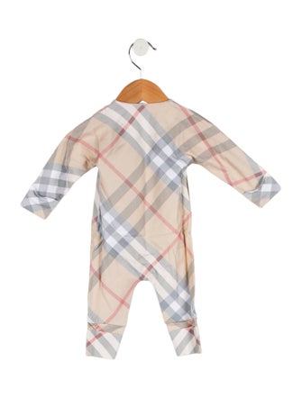Burberry Woven Check One Piece