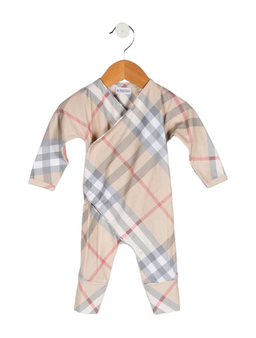 Burberry Woven Check One Piece