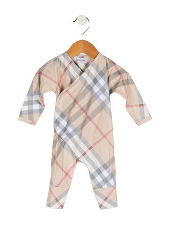 Burberry Woven Check One Piece