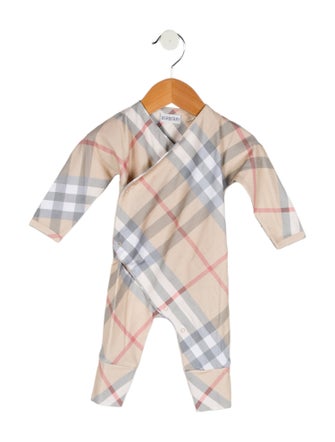 Burberry Woven Check One Piece