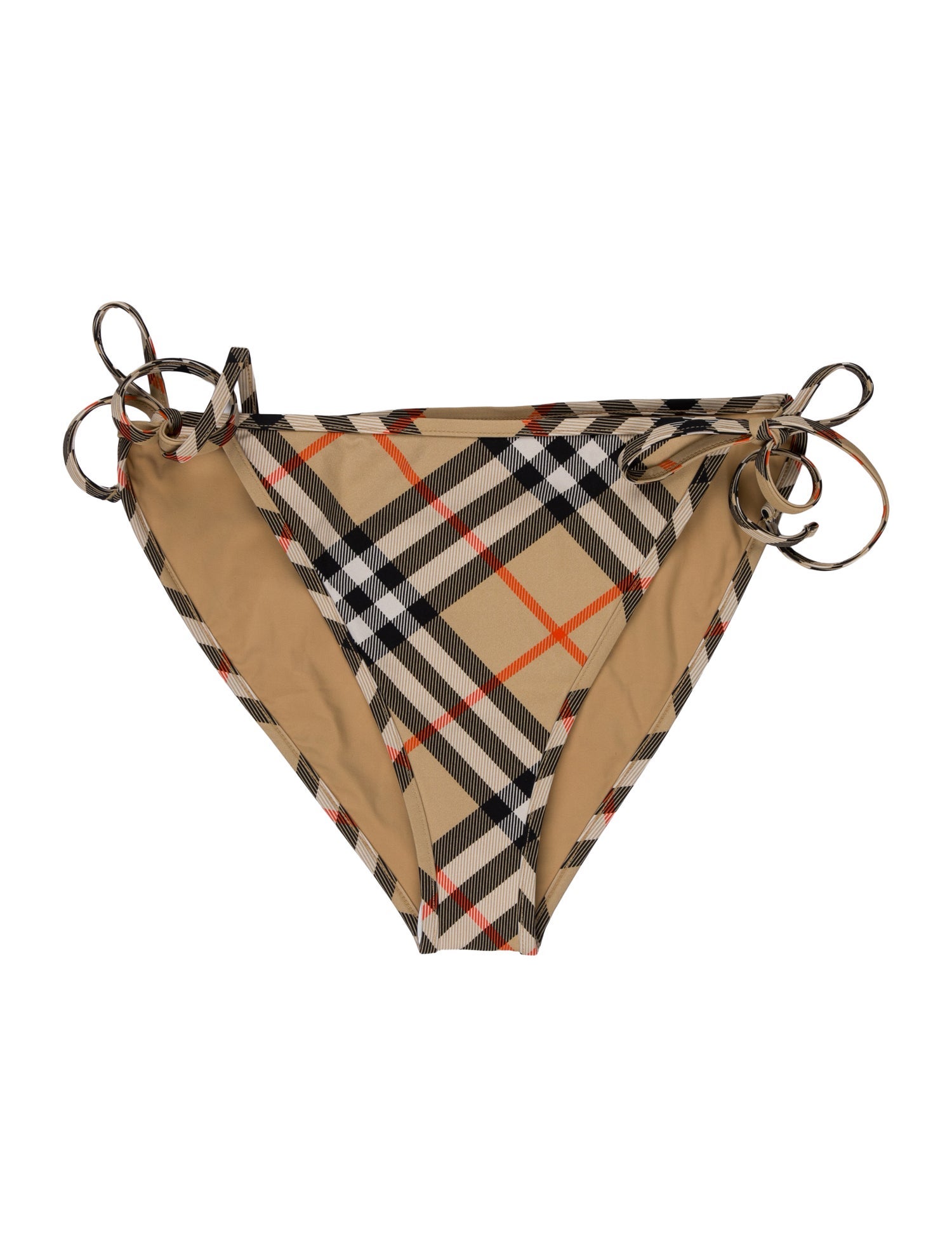 Burberry Plaid Print Bottoms