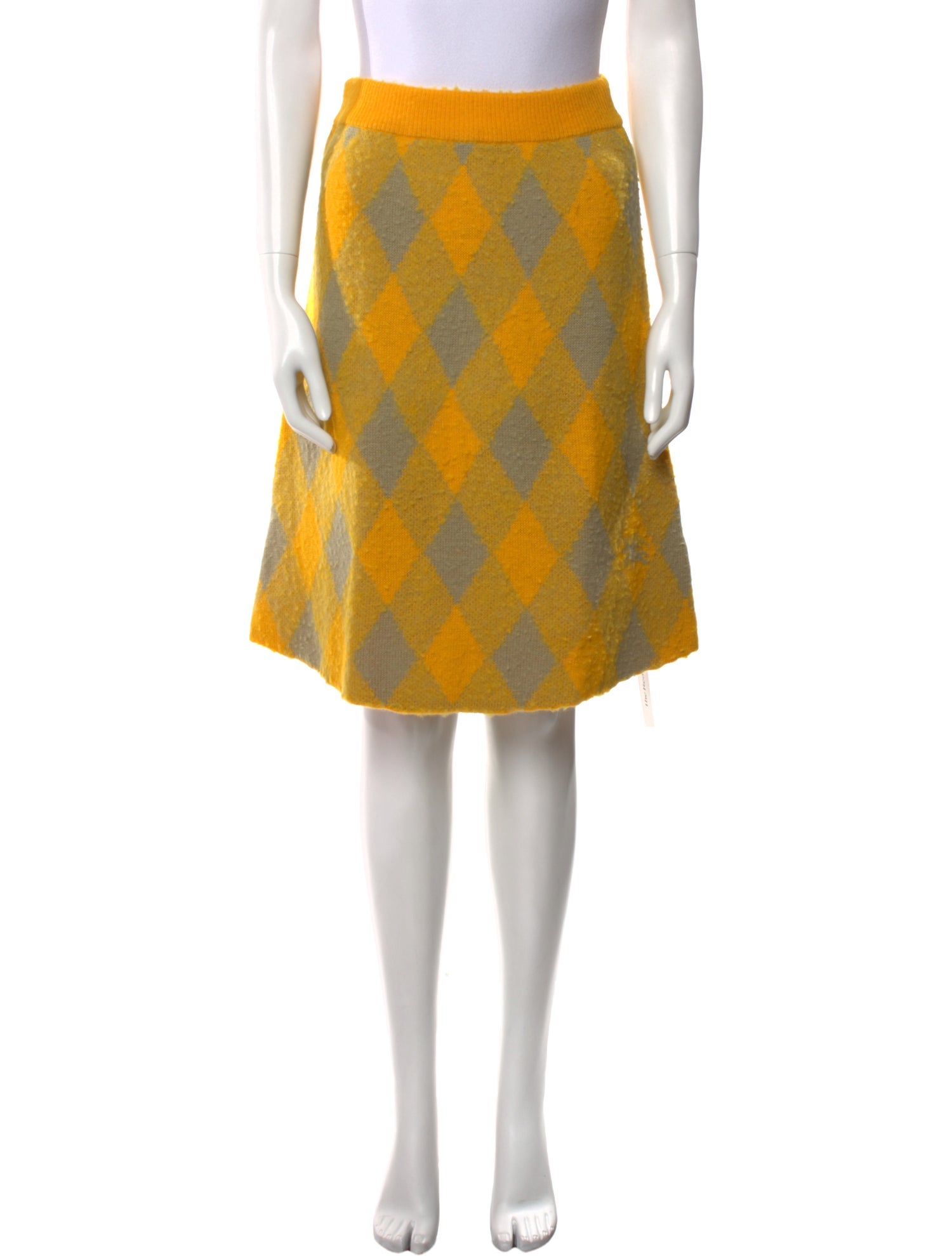 Burberry Wool Knee-Length Skirt w/ Tags