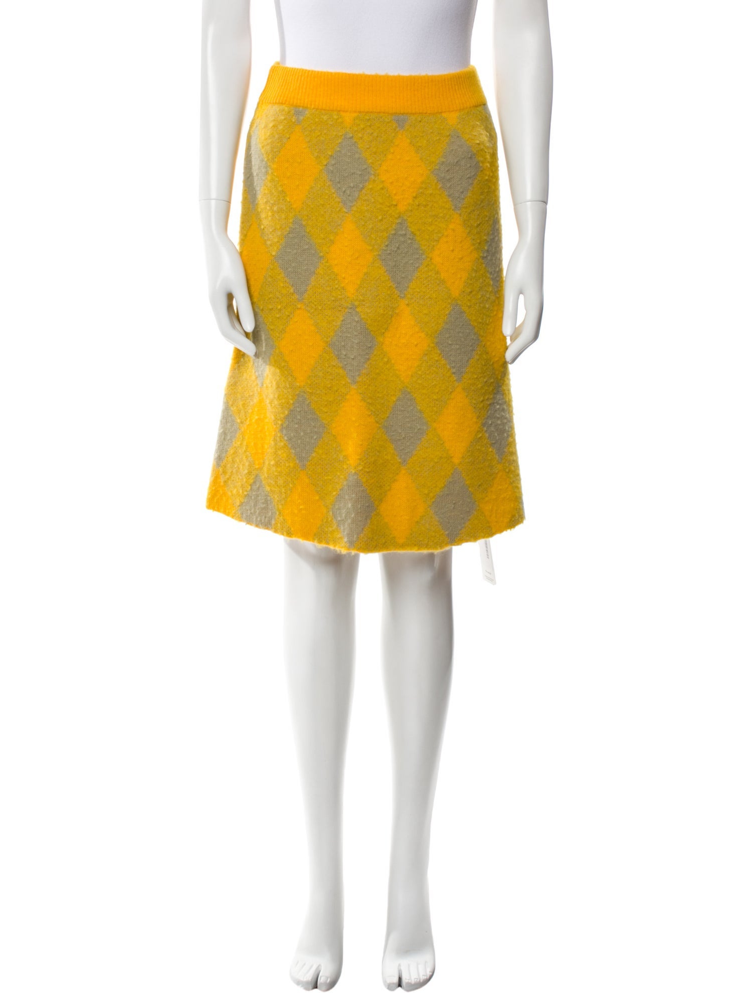 Burberry Wool Knee-Length Skirt w/ Tags