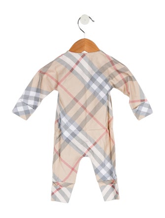 Burberry Woven Check One Piece